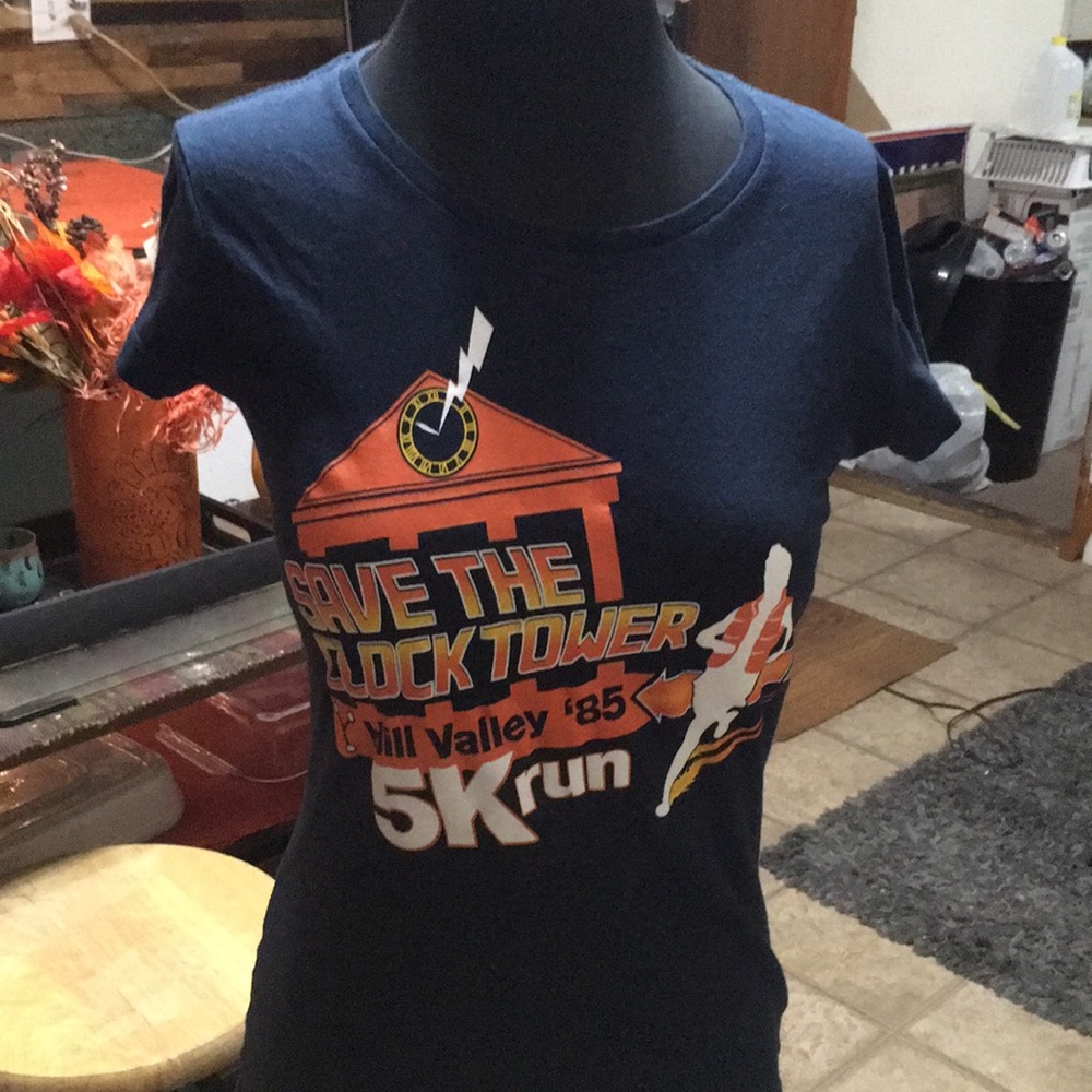 Save The Clock Tower Tee Back To The Future